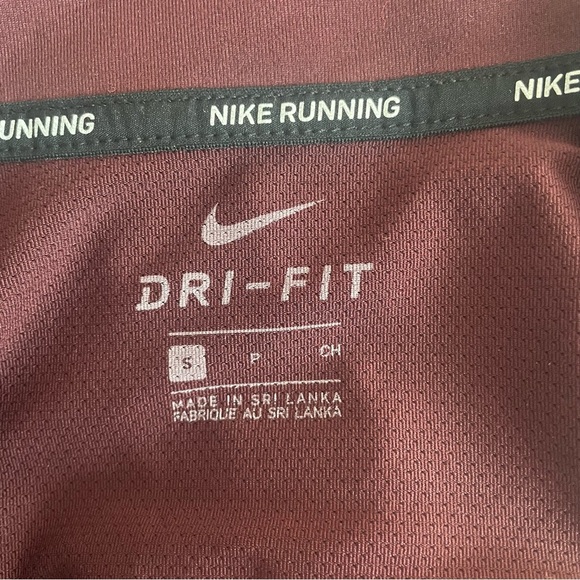 New! Nike element Dri-fit burgundy half-zip running shirt nwt 20360 - Picture 6 of 11